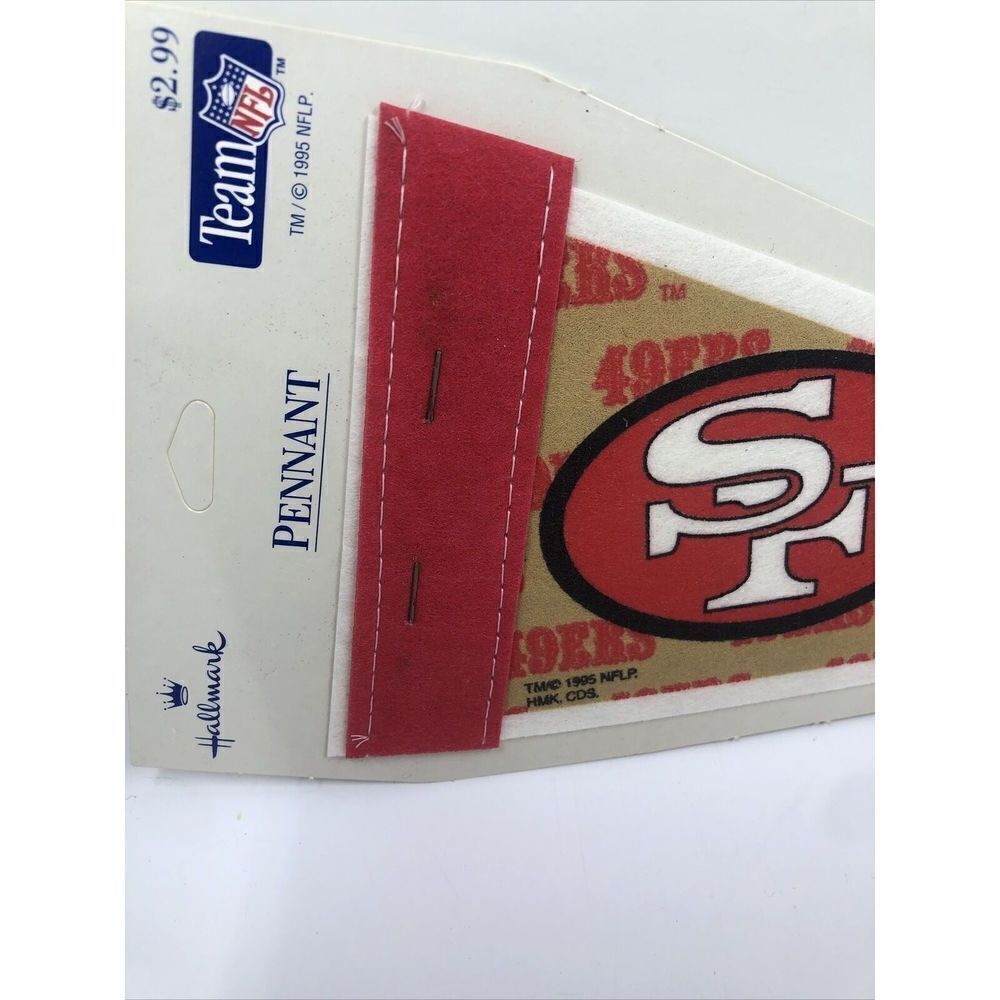 San Francisco 49ers  Vintage Retro Pennant Flag. 1995 - Picture 2 of 12